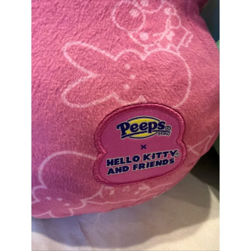 Peeps Hello Kitty Plush Lot 3‎ Pompompurin Sanrio Easter Bunny NWT